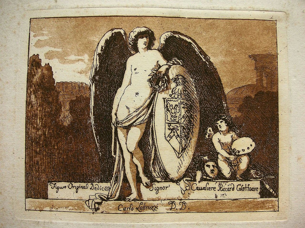 Da 'Costumi romani', frontespizio